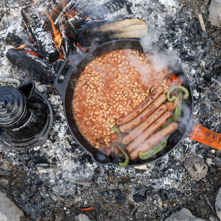 Petromax Feuerpfanne mit Stiel 56,6 x 6,7 x 37 cm